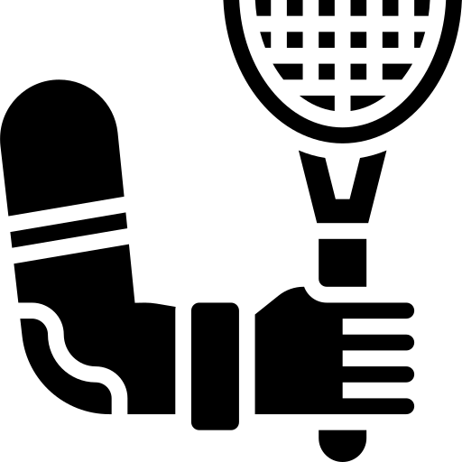 Praxis für Chiropraktik - Therapien und Behandlungs -  Tennisarm-Symbol